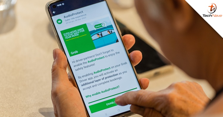 New AudioProtect update rolling out on Grab as a new safety feature