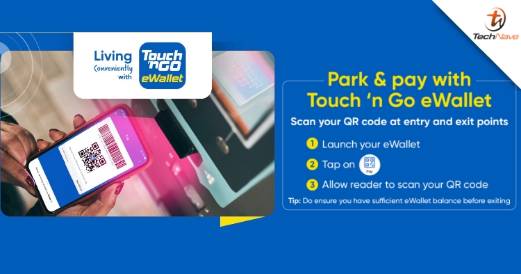 Malaysians can now park & pay with TnG eWallet by scanning QR code at entry and exit points