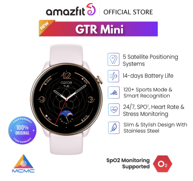 Amazfit GTR Mini With 1.28-inch AMOLED Display Launched in India: Price,  Specifications