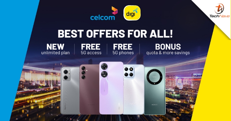 CelcomDigi now offers an unlimited Xpax Postpaid plan, Digi Prepaid 5G boosters and other exciting deals