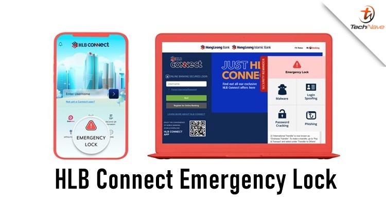New Emergency Lock & Cooling Off Period functions added to Hong Leong Bank Connect