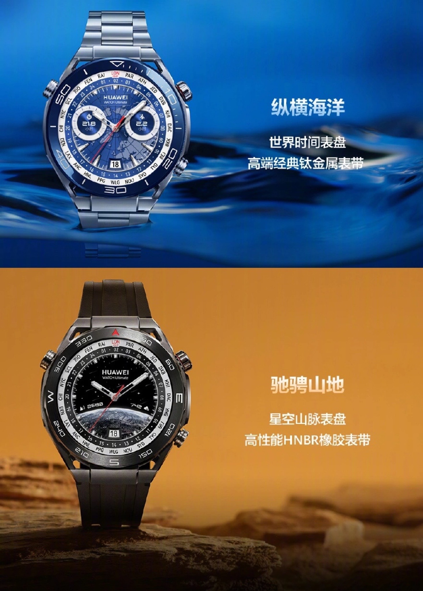 HUAWEI WATCH Ultimate release: 1.5-inch LTPO AMOLED, 10ATM rating and 2 ...