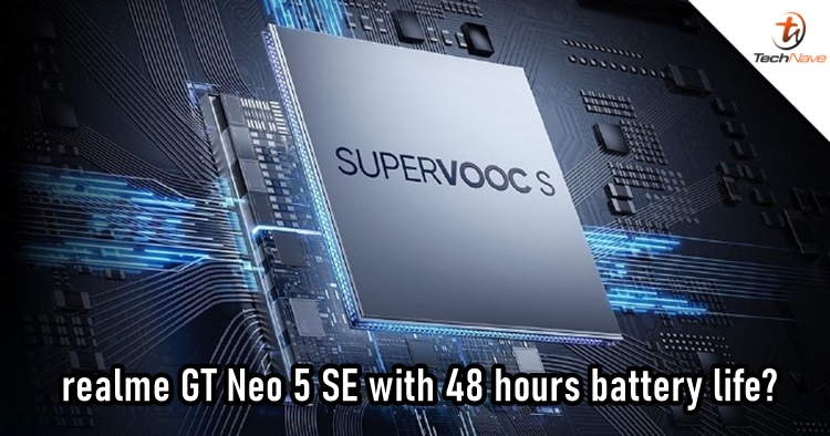 realme said the GT Neo 5 SE will have 48 hours of battery life