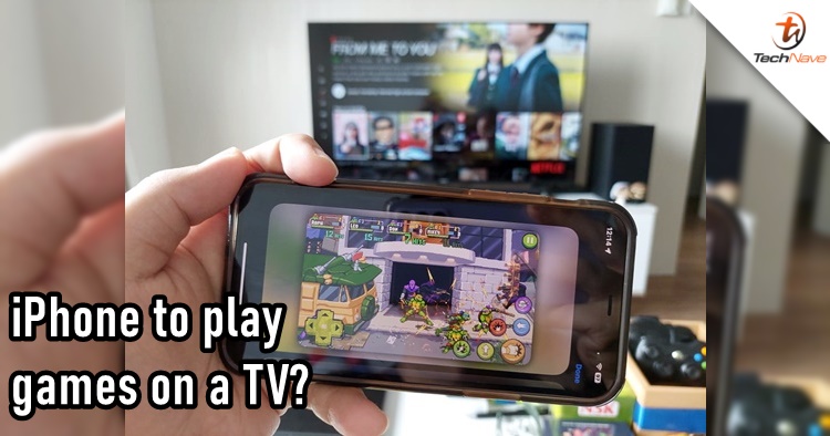 You could use your iPhone as a controller to play Netflix Games on your TV in the future