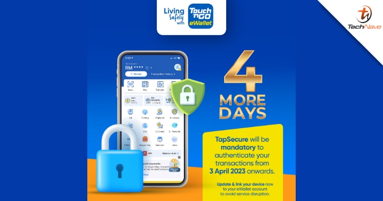 PSA: Link your TnG eWallet account to your device by 3 April 2023 to avoid service disruptions