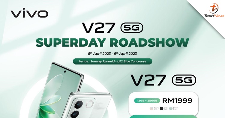 vivo V27 Super Brand Day launches today at Sunway Pyramid until the weekend