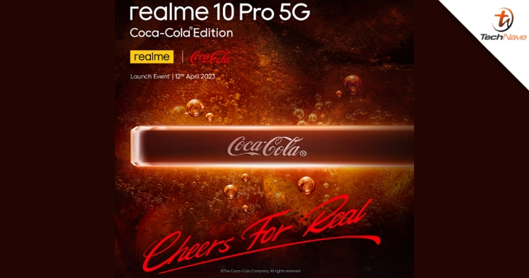 realme 10 Pro 5G Coca-Cola Edition will be fizzing into Malaysia this 12 April