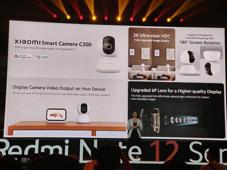 Xiaomi MI Smart Camera 2K C300 Home Cam