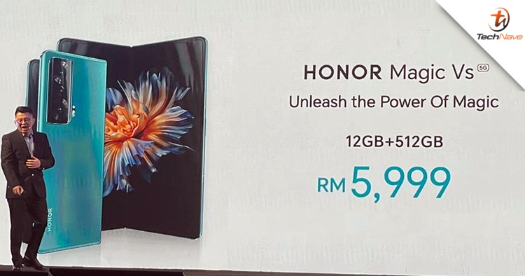 HONOR Magic Vs Malaysia pre-order - 12GB + 512GB memory variant, priced at RM5999