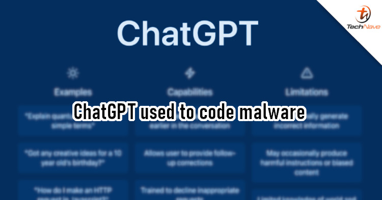 Security researcher created a zero-day malware with ChatGPT