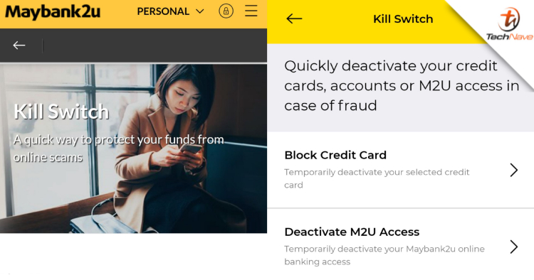 Maybank Kill Switch now temporarily deactivates Credit and Charge cards… just not Debit cards yet