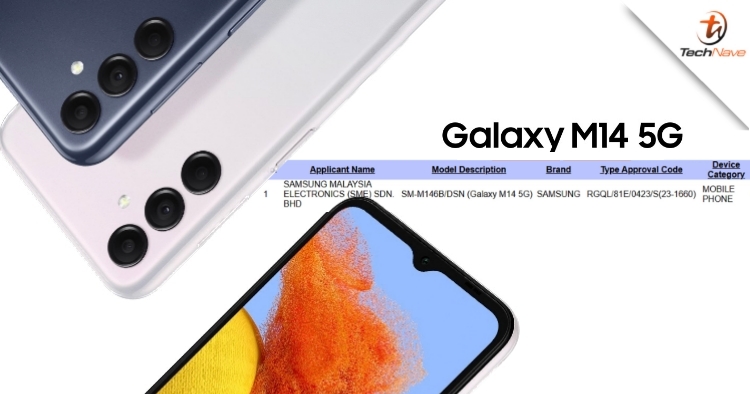 Samsung Galaxy M14 5G may be released in Malaysia soon after it was spotted on SIRIM database