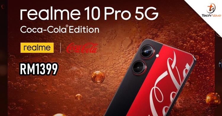 realme 10 Pro 5G Coca-Cola Edition Malaysia release - 8GB + 256GB variant, priced at RM1399