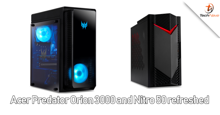 Acer Predator Orion 3000 and Nitro 50 desktops refreshed for 2023