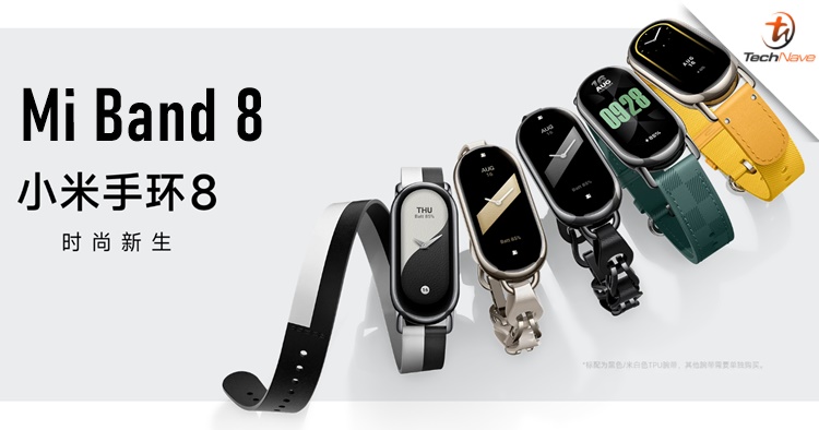Xiaomi Mi Band 8 release - various interchangeable wristbands, starting price from ~RM160