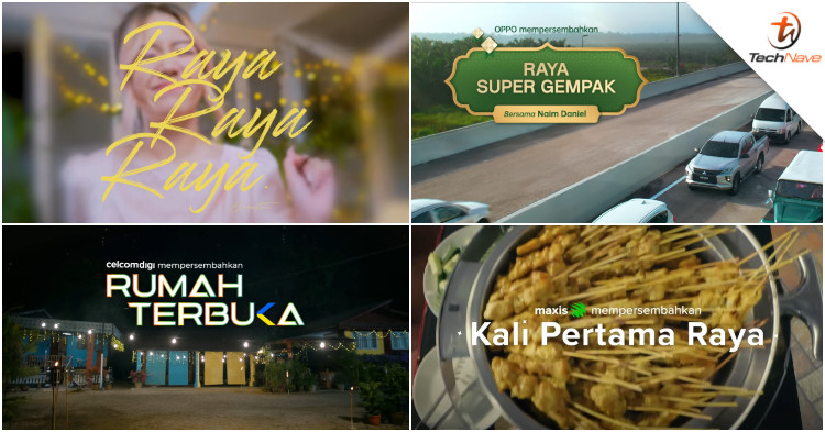 Compilation of 2023 Raya videos by tech companies in Malaysia