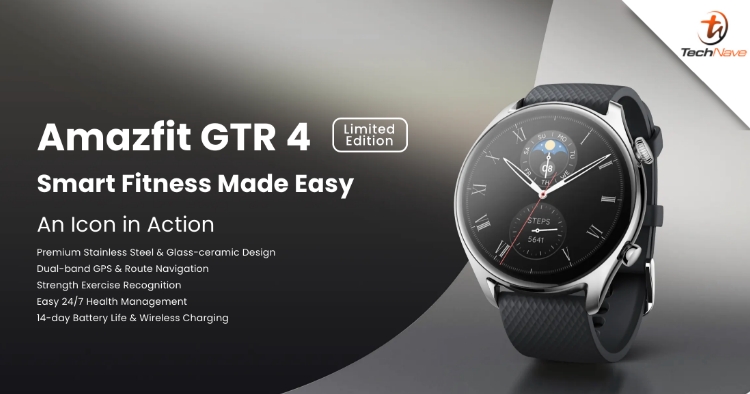 Amazfit GTR 4 Limited Edition release: Now with temperature sensor and wireless charging at ~RM1112