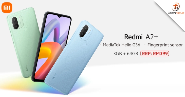 Redmi A2+ Malaysia release: MediaTek Helio G36 SoC and 5000mAh battery at RM399