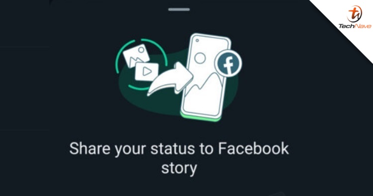 WhatsApp is testing out sharing status to Facebook Story on Android
