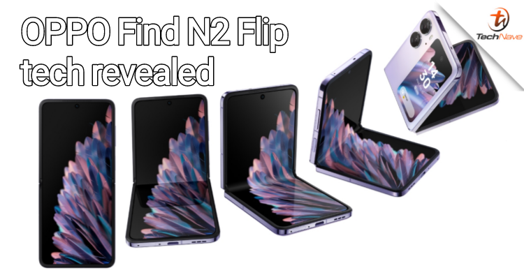 OPPO reveals inner workings of their Find N2 Flip foldable smartphone