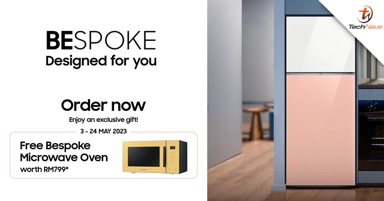 Samsung BESPOKE Refrigerator Malaysia release - early birds get a free microwave oven, starting price from RM3199