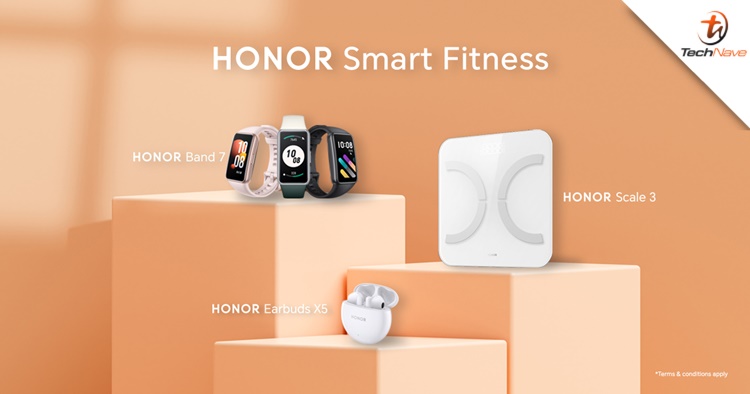 HONOR Band 7, Earbuds X5 & Scale 3 Malaysia released - priced at RM199, RM279, & RM129 respectively