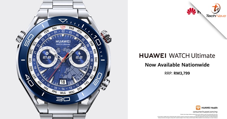 Huawei Watch Ultimate Malaysia release - now available for RM3799