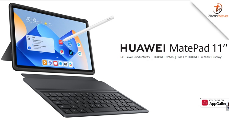 Huawei MatePad 11-inch 2023 Malaysia release - special price at RM1999, inclusive of a free Magnetic Keyboard & M-Pen stylus