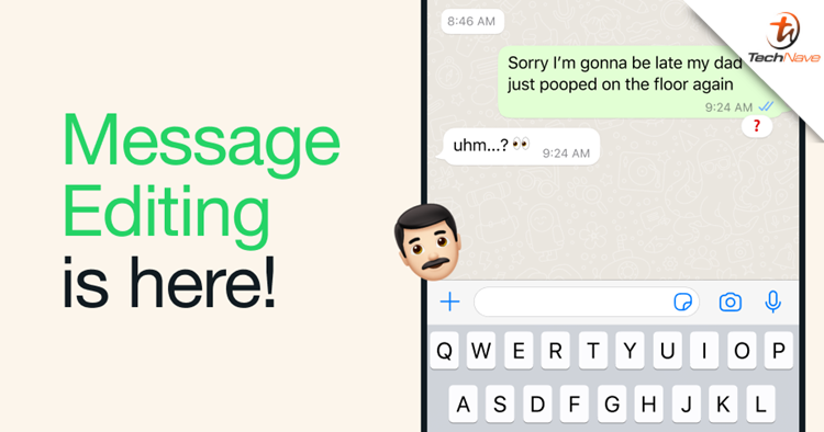 WhatsApp's new Edit feature update is now rolling out globally