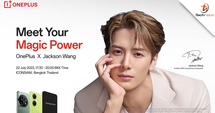 Fans will get to see Jackson Wang & a new phone at the OnePlus Magic Power Event