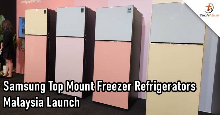 Samsung BESPOKE Top Mount Freezer Refrigerator Malaysia release - up to 476L, starting price at RM3199