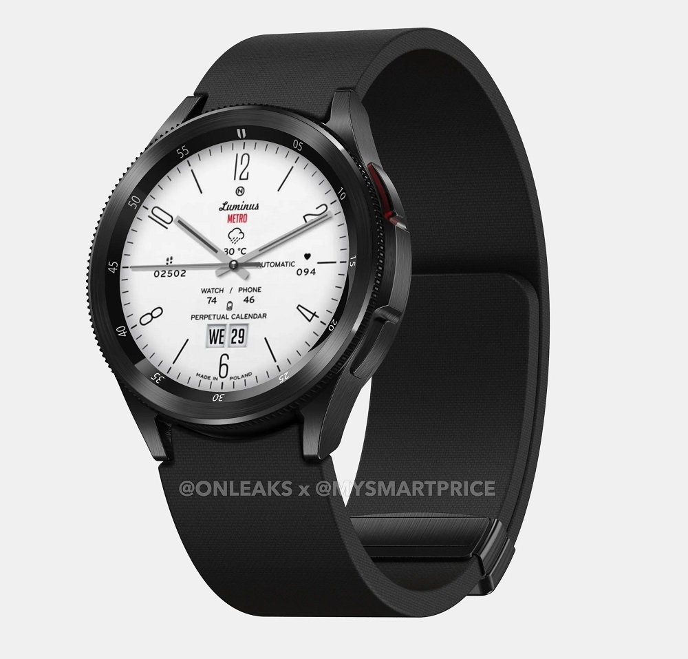 Samsung watch discount with rotating bezel