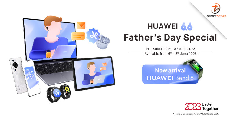 Huawei Band 8 available for just RM149 via Shopee on 6 June 2023