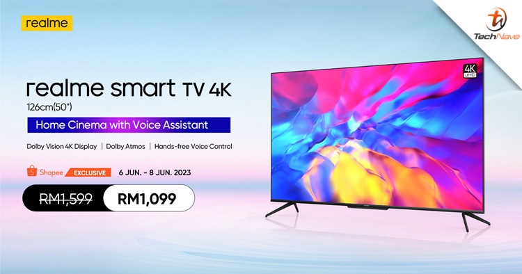 realme Smart 4K TV (50") Malaysia release - special launching promotion at RM1099