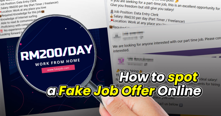 Don't get Scammed! How to Spot a Fake Job Offer Online