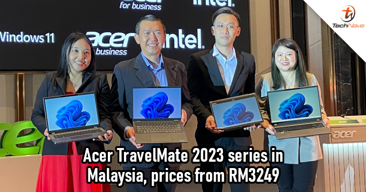 Acer TravelMate 2023 series Malaysia release: 13th Gen Intel Core CPU, Innovative Acer Dust Defender, and more from RM3249