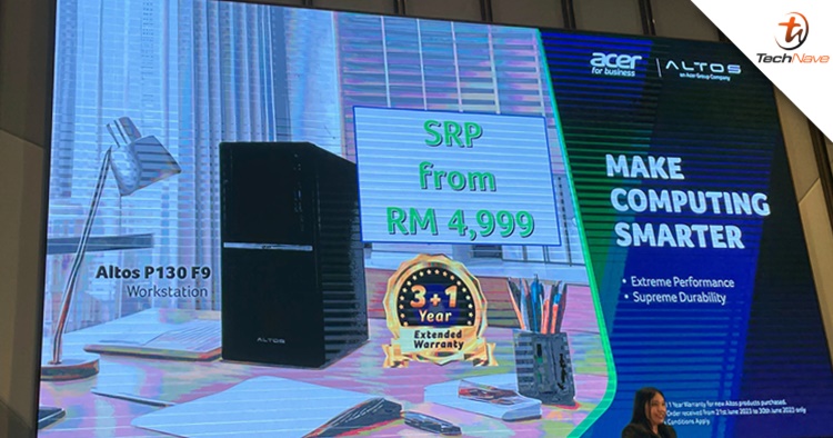 Acer Altos P130 F9 Workstation & Altos BrainSphere R360 F5 Malaysia release - staring price at RM3620