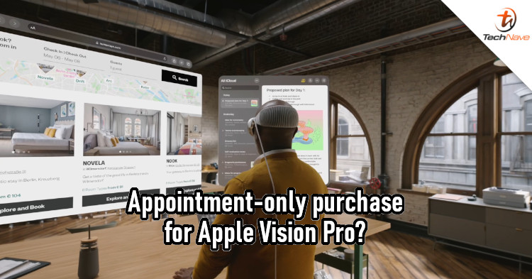 Fans will have to make a store appointment to buy the Apple Vision Pro
