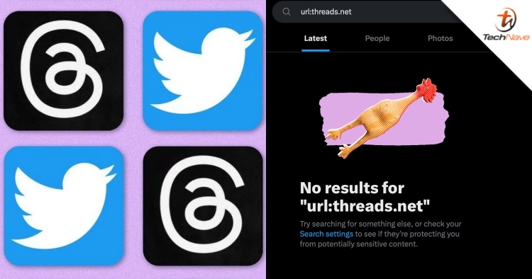Twitter search is now blocking all Meta’s Threads links