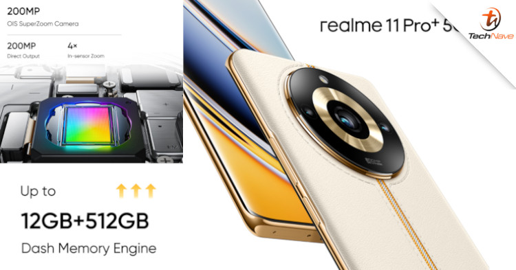 realme 11 Pro+ 5G series will offer large storage capacities of up to 512GB