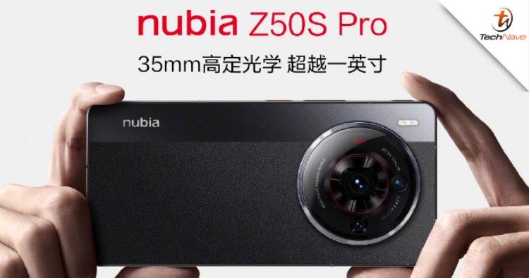 nubia Z50S Pro release - SD 8+ Gen 2 SoC, 35mm lens and 5100mAh battery from ~RM2343