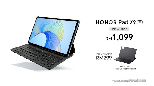 HONOR Pad X9 To Land In Malaysia For RM1,099 