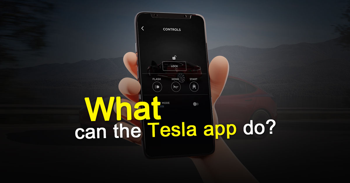 Tesla is coming to Malaysia, but what can you control on your Tesla from the smartphone app?