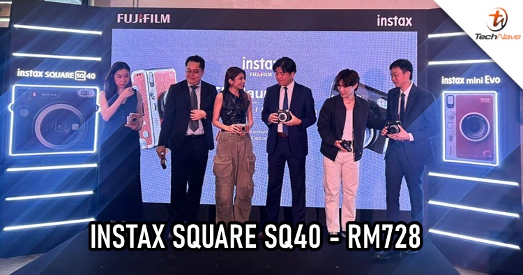 Fujifilm INSTAX SQUARE SQ40 Malaysia release - now available at the price of RM728