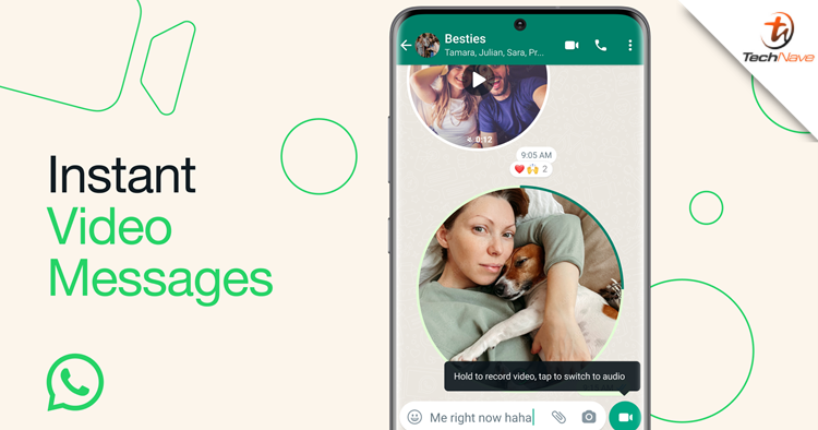 You will soon be able to use Instant Video Messages in WhatsApp