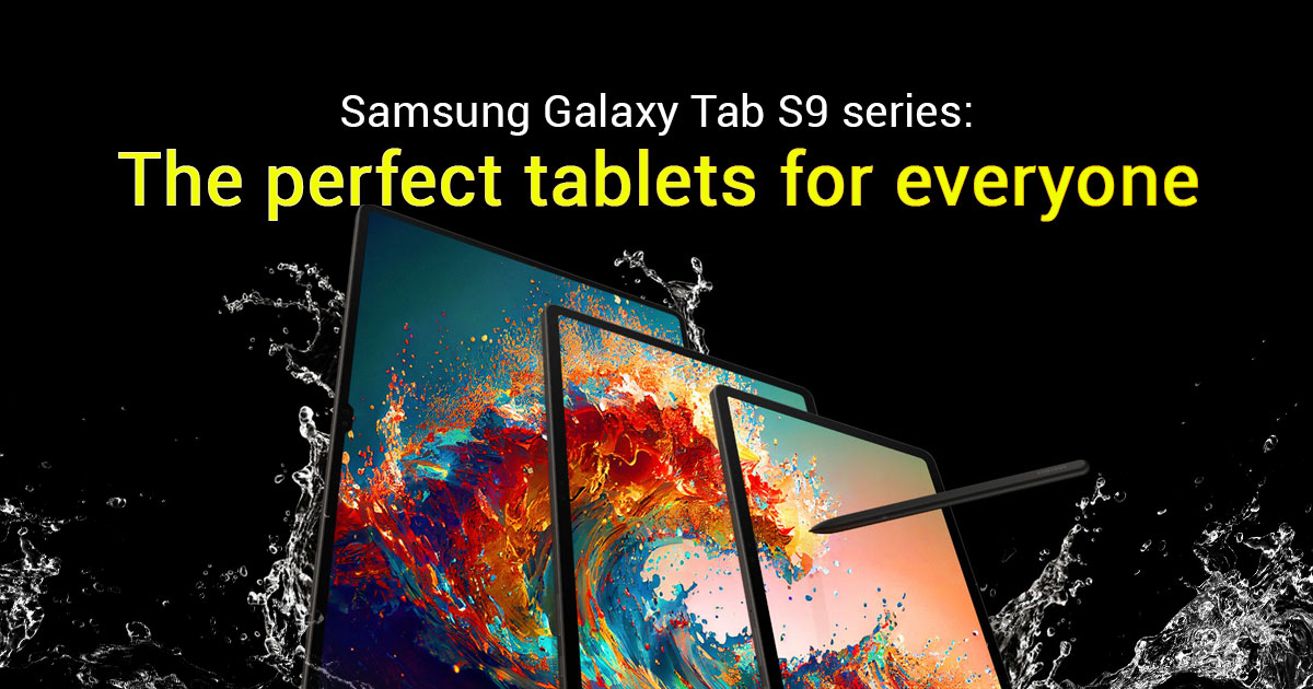 Samsung Galaxy Tab S9 series: Powerful tablets for work, content creation, and entertainment