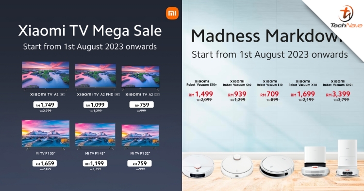 Malaysians can get up to RM1200 discount when purchasing Xiaomi AIoT products this August