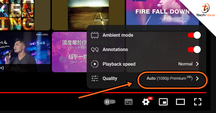 YouTube is rolling out Enhance 1080p video option for desktop Premium subscribers