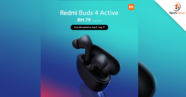 Early Bird Promo: Redmi Buds 4 Active now available at RM79