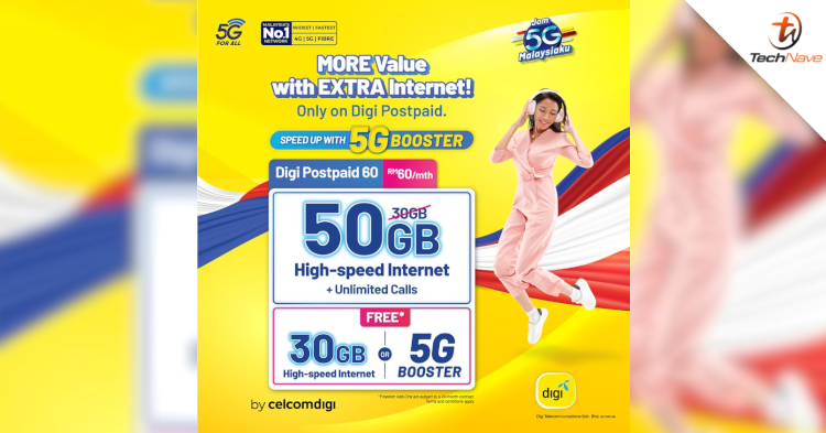 New CelcomDigi postpaid plan offers 50GB at RM60 monthly
